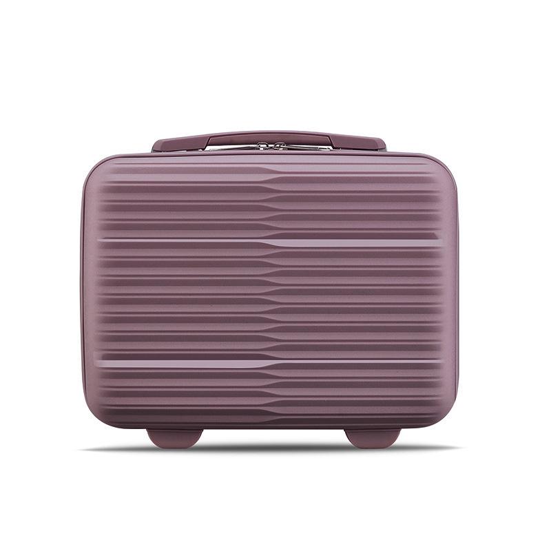 20-inch Front-Opening Trolley Suitcase with Universal Wheels and Password Lock