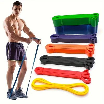 1 szt. Lateksowa taśma rozciągająca Fitness Pull Band Taśma oporowa do ćwiczeń Pullup Stretch Cord Taśma rozciągająca TPE Pull Cord