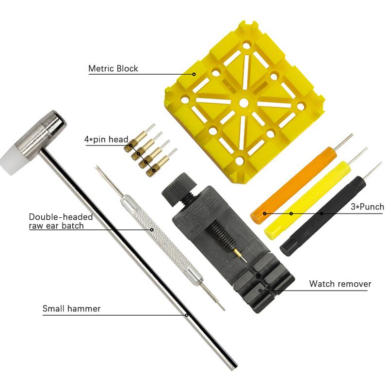 

Ремонт часов, звено для часов, ремешок с разрезом, браслет, инструмент для снятия булавок с цепочки, регулировочный инструмент