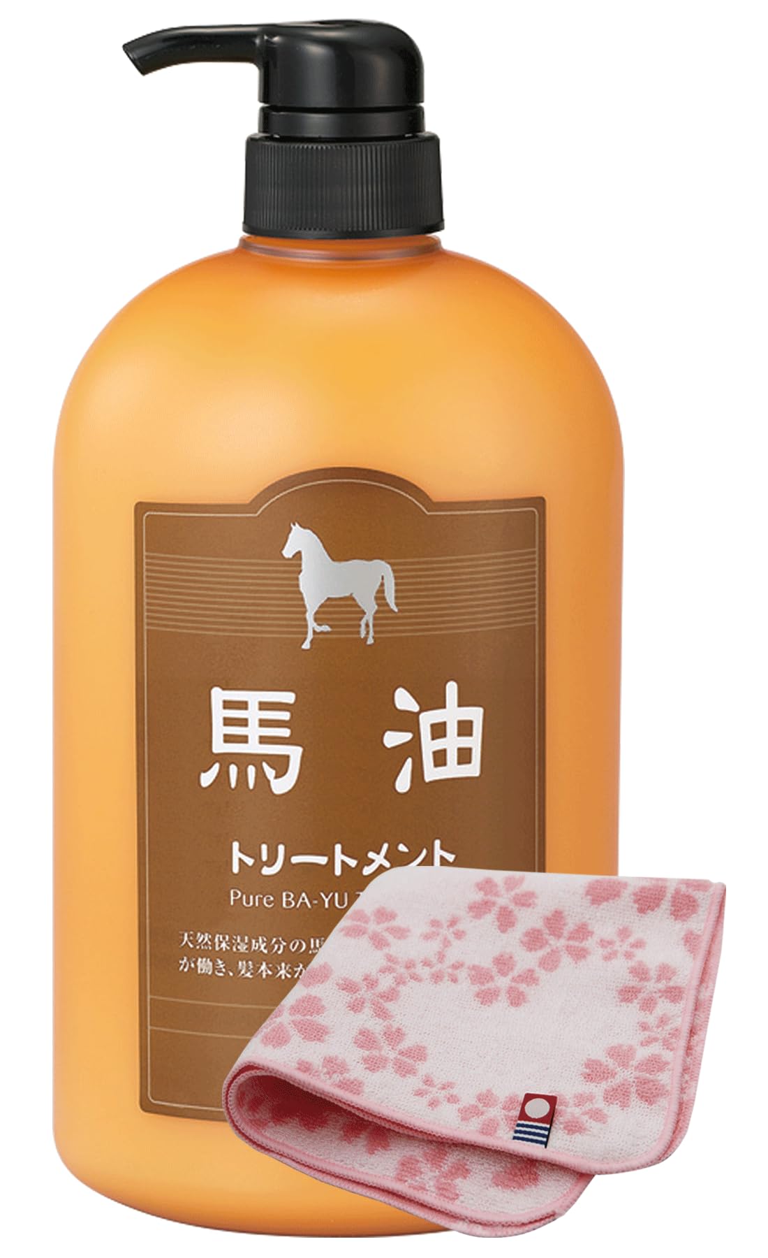 

Azuma Shoji Лечебное средство с лошадиным маслом, Дорожная красота, Бутылка 1000 г [Включает носовой платок Имабари] (Цветочный принт)