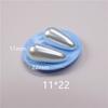 Korean Craft Iridescent Water Drop Faux Pearl DIY Jewelry Beads