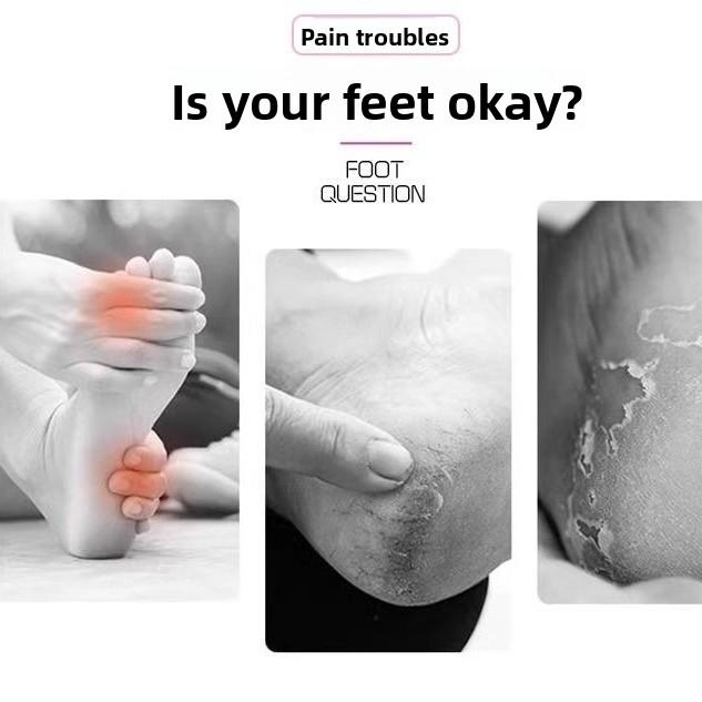 Silicone Heel Protector Socks Moisturizing Anti-Friction Foot Care for Cracked Heels