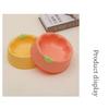 Eating Pet Bowl Round Shape Washable Bowls Non-slip Dog Slow Feeding Bowl