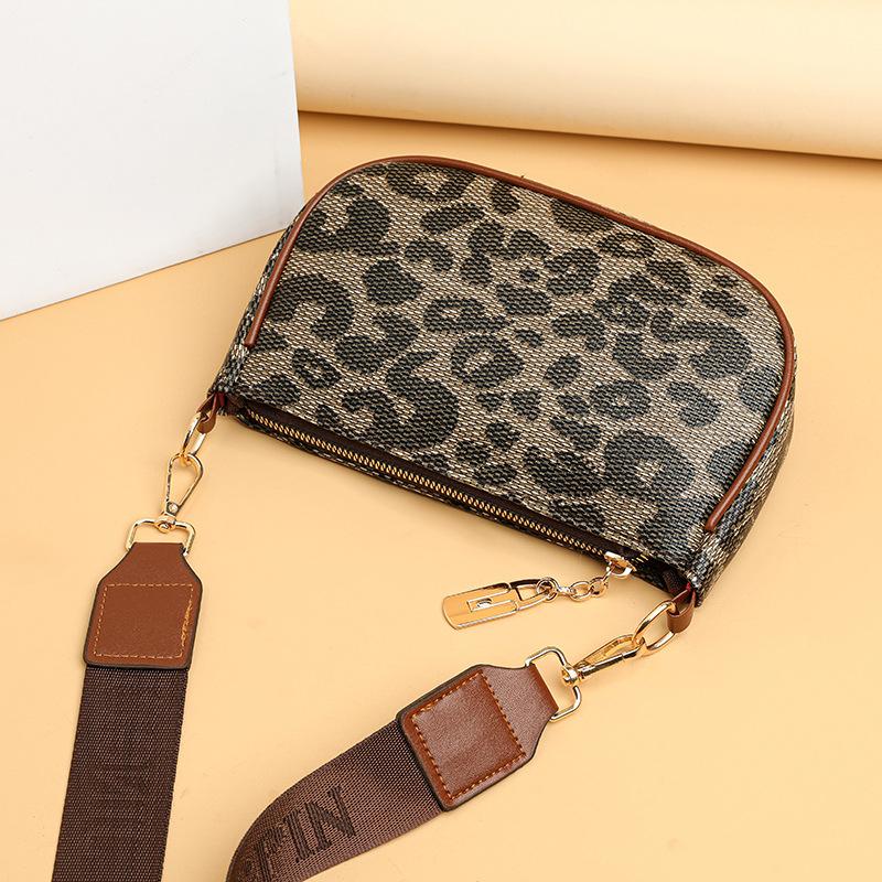 Multicolor Crossbody Purse, Detachable Strap & Zipper Closure, Lightweight for Daily Use, Casual, Office, Parties