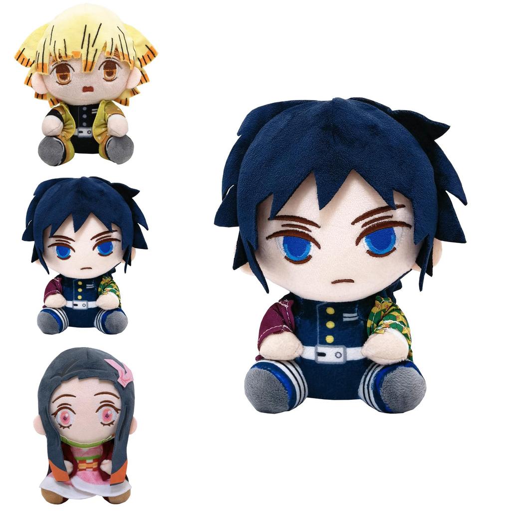 Demon Slayer Blade Plushie Doll Cartoon Kawaii Anime Tanjiro Soft And Safe For Kids Great Gift