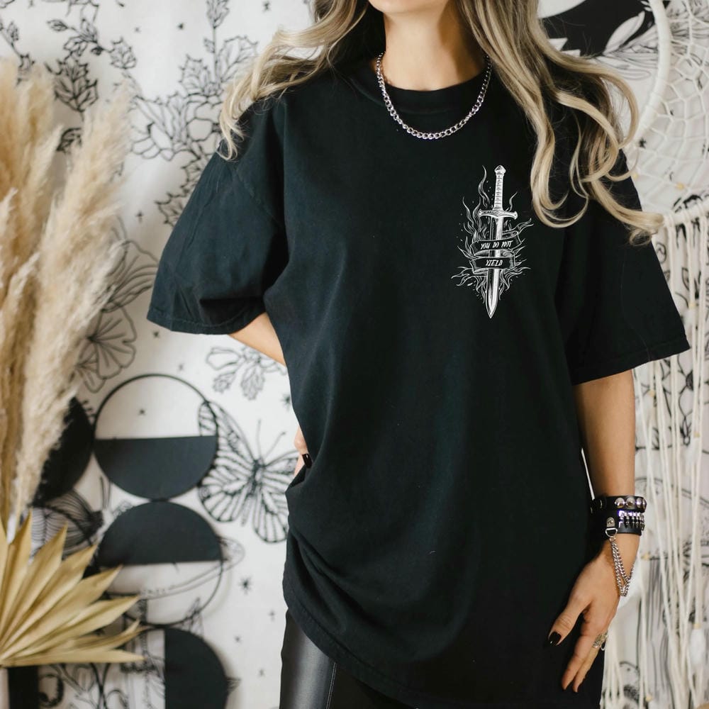 Vintage Fireheart Book Club 2 Sided Comfort TShirt Throne of Glass Print Short Sleeve Daily Unisex Tee Trendy Casual Streetwear