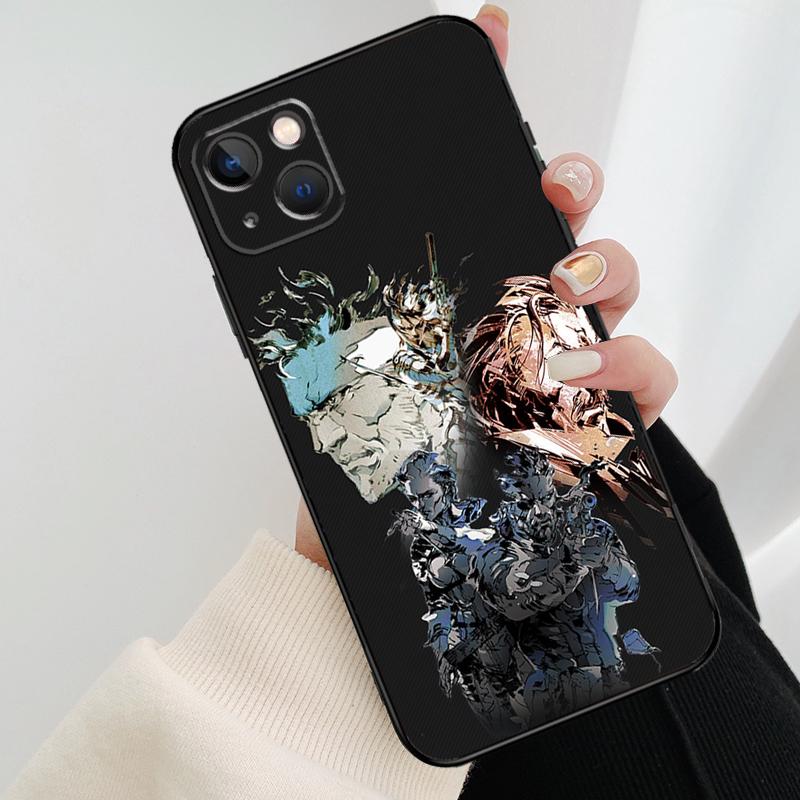 Metal Gear Solid Phone Case For iPhone 17 Pro Max 14 13 12 11 15 16 Pro Max mini 15 16 Plus 16e 17 Air Cover