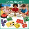 Classic Childrens Rubiks Cube Interactive Puzzle Toy With Expressive Face Blocks For Parentchild Play