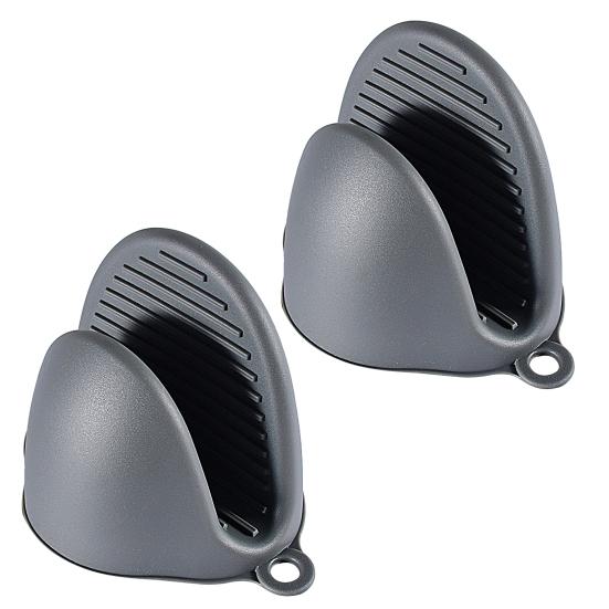 Guanto da forno per sottopentola resistente al calore in Silicone e cotone antis
