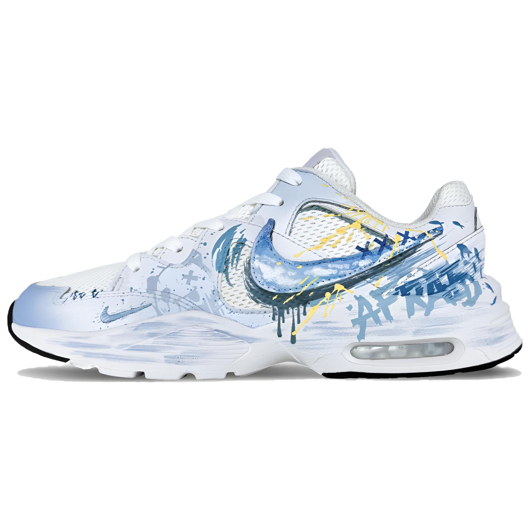 

Nike Air Max Fusion Abrasion Resistant Abrasion Resistant Low top Running Shoes Men s Blue White CJ1670-102(Team1000-) 40.5