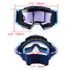 Motokrosové brýle Moto brýle Sluneční brýle Větruodolné Cyklistické brýle Dirt Bike Snowboardové brýle Cafe Racer Příslušenství
