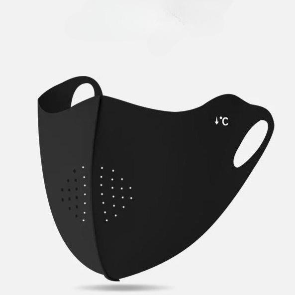 Cooling Mask for Women Men Ice Silk Driving Summer Face Cover Lightweight Washable Breathable Cycling Ice Silk Shopping Sun Mask