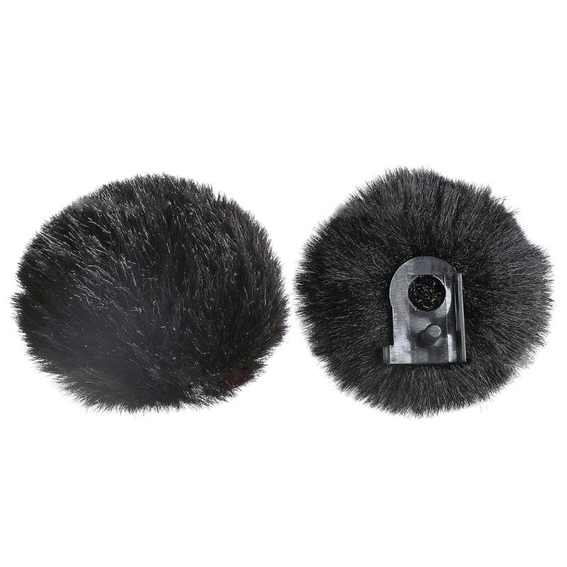 Pin on Lapel Microphones Windshield Cover for Lark 150 Interview Microphone Outdoor Shooting Mic Furry Windshield