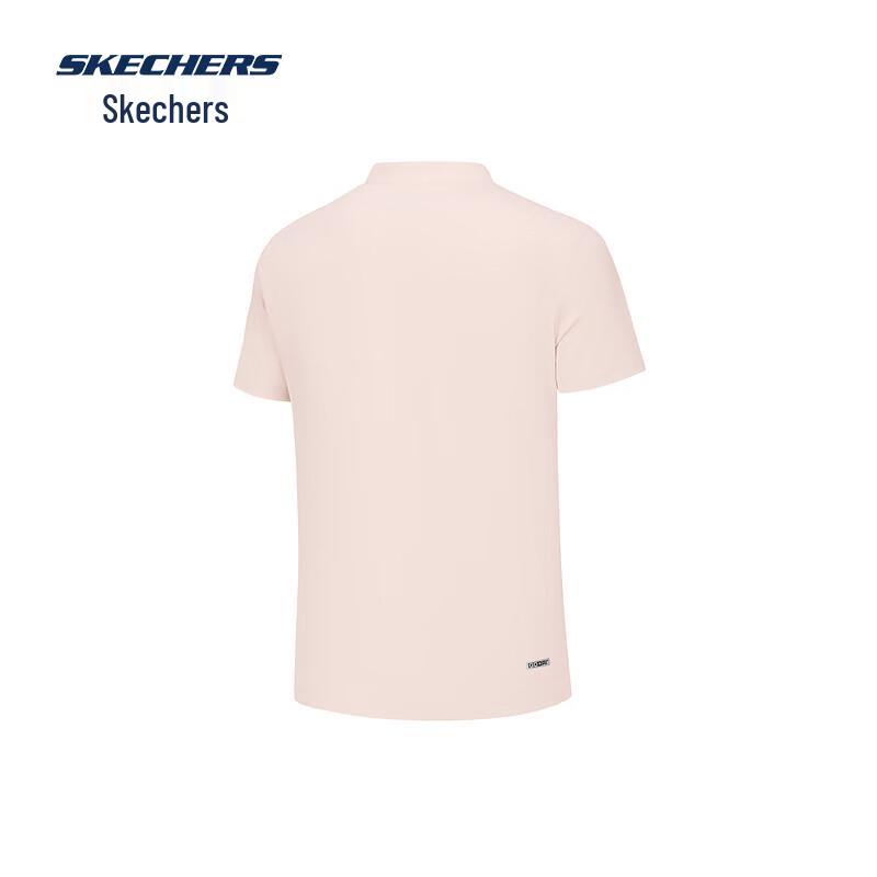 Skechers Women's Casual Knit Short Sleeve Polo Shirt
