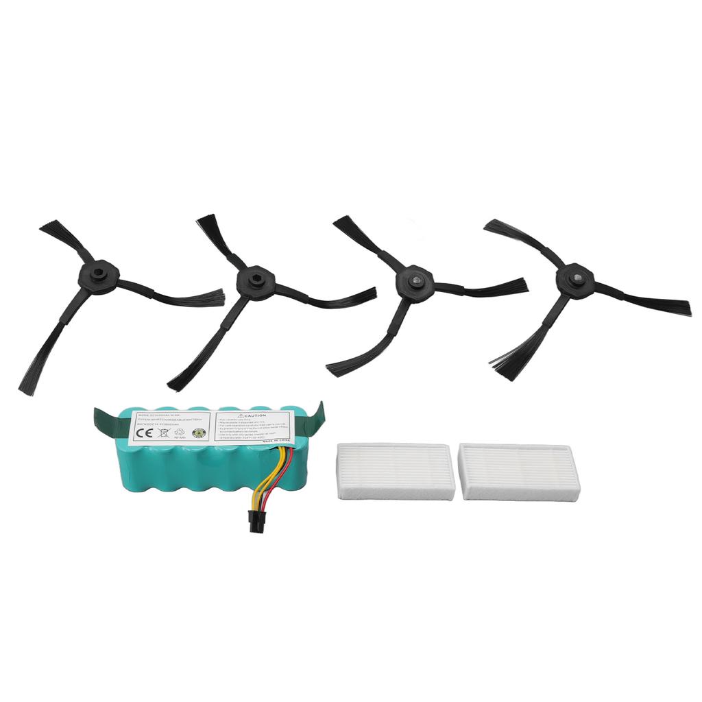 Sweeper NiMH Battery Side Brush and Filter 3500MAH Environmentally Friendly Sweeper Accessory for