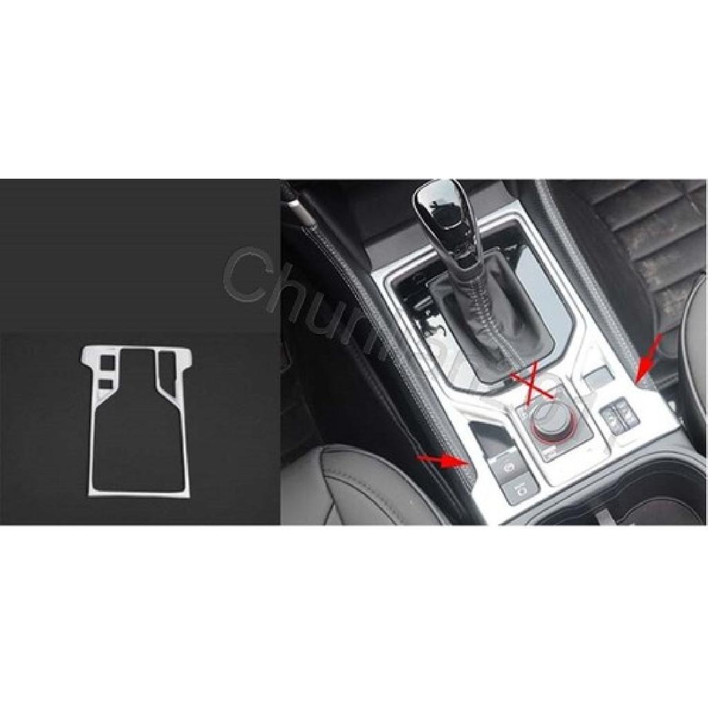 Interior Gear Panel Frame Box Cover Trim for - Subaru Forester ABS Matte