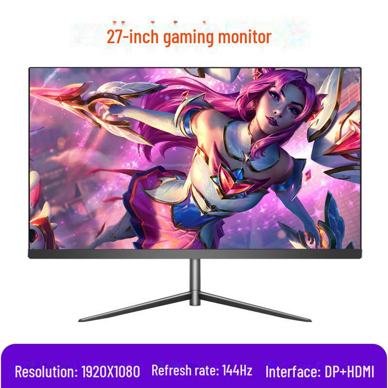27-inch IPS 2K/4K Gaming Monitor, 165Hz Full Screen, High-Definition Display