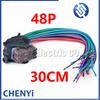 48 Pin (40S+8B) female Automotive engine ecu connector PPI0001495 PPI0001494 Wire harness plug 13956455 For Nissan Infiniti