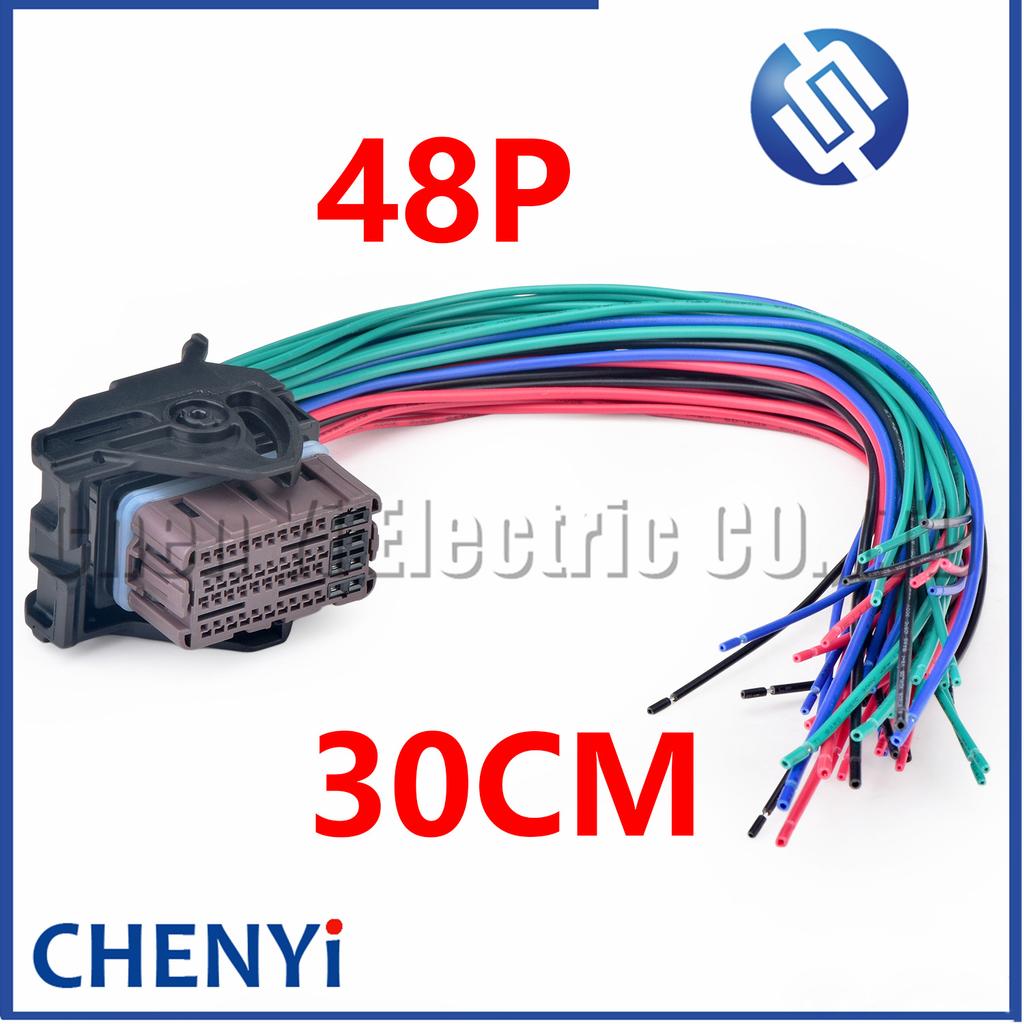 48 Pin (40S+8B) female Automotive engine ecu connector PPI0001495 PPI0001494 Wire harness plug 13956455 For Nissan Infiniti