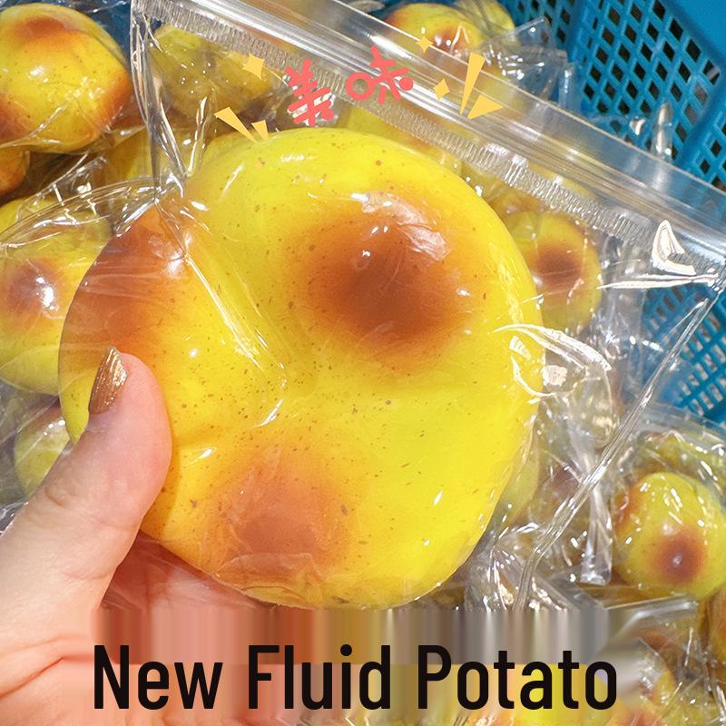 Xiaohongshu Inspiriertes Stressabbau Squishy Kartoffelspielzeug - Langsames Zurückfedern, Weiche Haptik