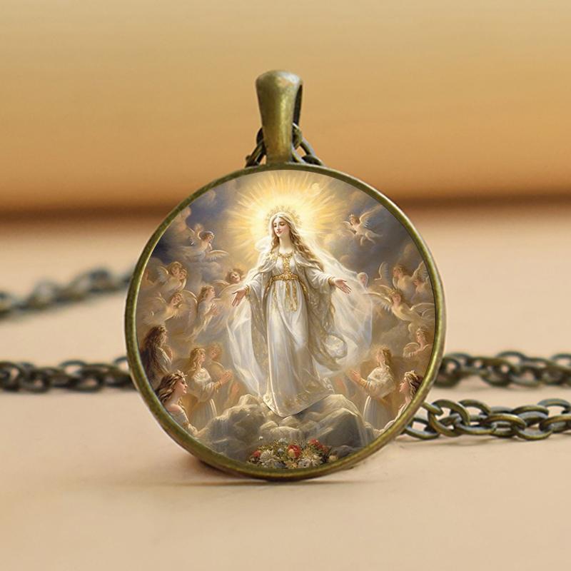 

Ювелирное ожерелье Девы Марии, Ожерелье Девы Марии Гваделупской, Кулон Девы Марии