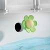 Anti-odor Flower Sink Overflow Hole Plug Insect Proof Floor Drain Plug  Kitchen Bathroom
