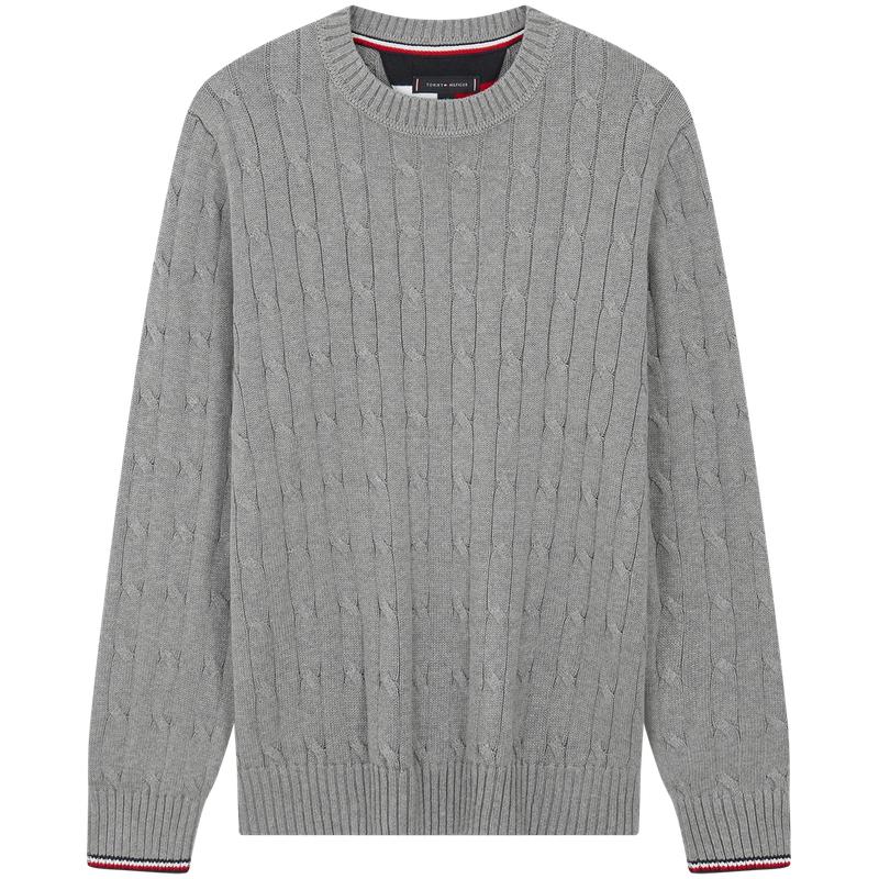 Tommy Hilfiger Knitwear Men's Crew Neck Moderate Straight Fit 78J7706