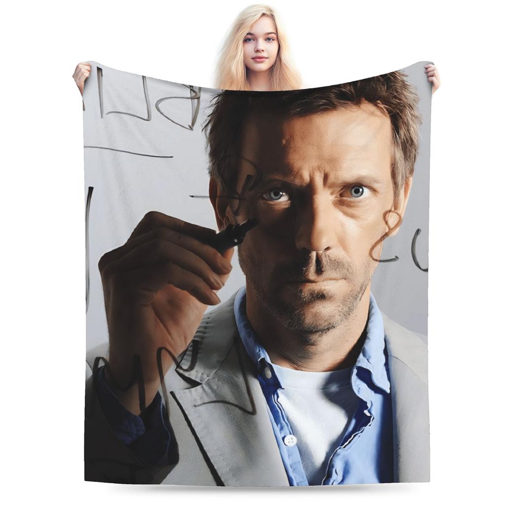 House The Doctor Plush Blanket Children Flannel Throw Blanket For Bedroom Super Soft Quality Bedspread Gift Idea