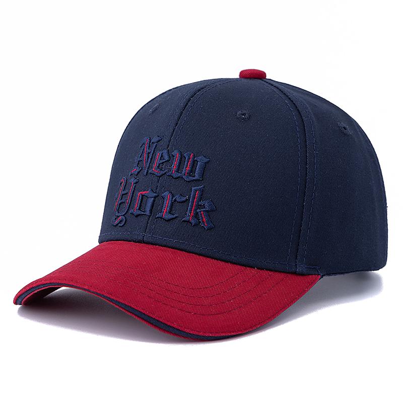 Vendita Calda Unisex Cappellino Classico Alta Qualità Ricamo 3D Lettera NEW YORK Cappellino da Baseball Uomo Donna Casual Cappello Sportivo da Esterno