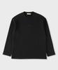 PANICALE Black Brushed Basic Logo T-Shirt
