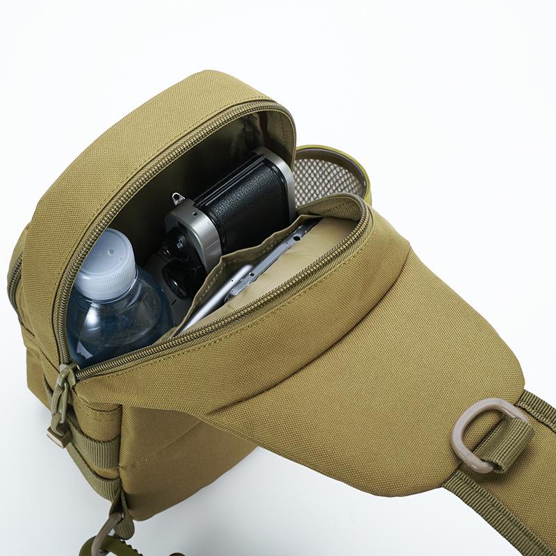 Men's Multi-Functional Tactical Crossbody Chest and Shoulder Bag for Outdoor and Cycling