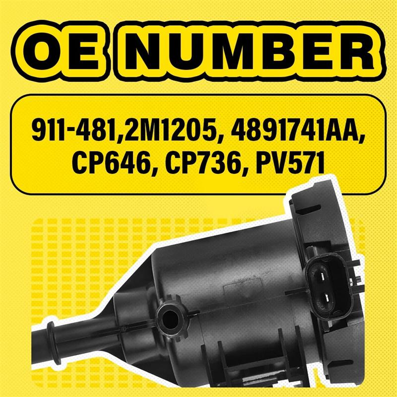 4891741Aa Aktivkohlebehälter Entlüftungsventil Für Dodge Avenger Grand Caravan Chrysler 200 Sebring Jeep Compass Patriot