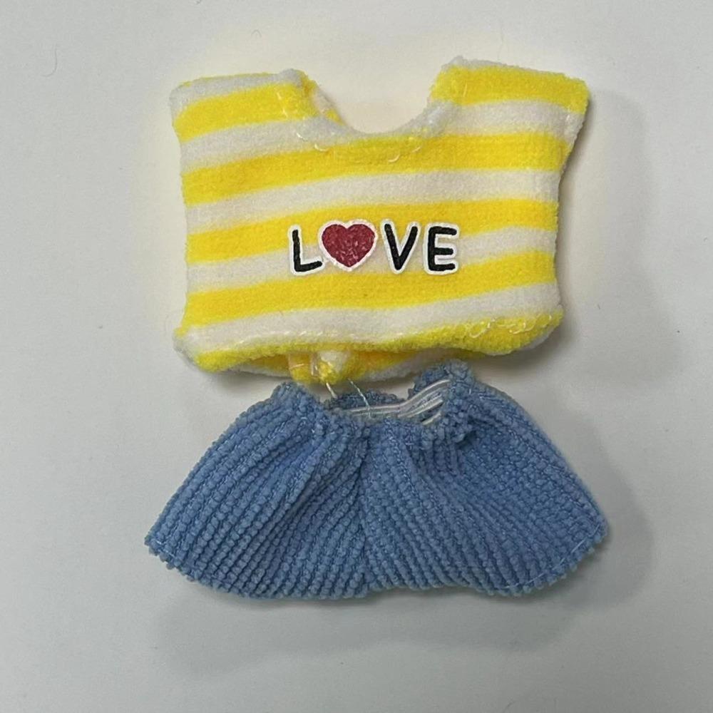 8-10cm Süßes Prinzessinnenkleid Geeignet für Koala Diary Mini-Kaninchenpuppenkleidung Modekleid Rock Dekoration DIY