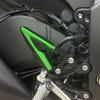 [Luggage] Ninja ZX-6R 636 2019-2025 Dedicated Back Step Rearset Footrest Foot Peg Pedal Guard