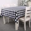 Red Trendy Black Checkered Tablecloth Ideal For Creating A Festive Christmas Vibe