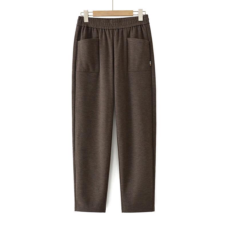 Women's High-Waist Casual Straight-Leg Pants