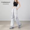 Mark Fairwhale Women's High-Waist Parachute Cargo Pants