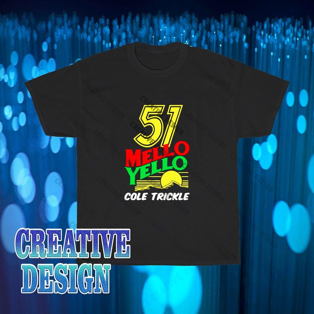 

Brand New Cole Trickle 51 Days of Thunder Logo T-Shirt Funny Size S to 5XL 3XL