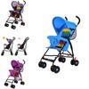 Versatile Colorful Baby Stroller Easy Folding Umbrella Pushchair For Kids