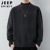 JEEP SPIRIT Men's Mock Neck Knit Sweater
