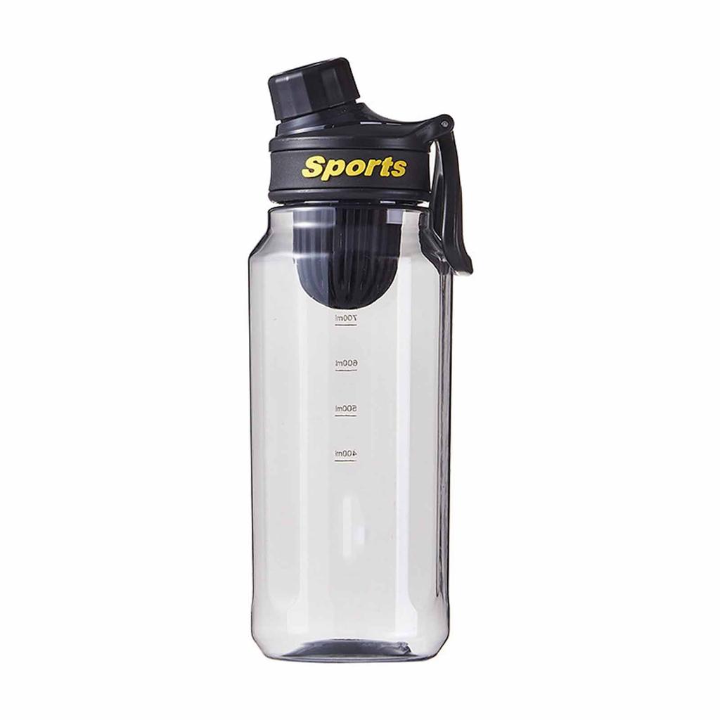 Exercise Water Bottle with Handle, Portable Plastic Cup for Students, Outdoor Fitness Summer Water Jug, Stylish Design