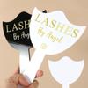 Handheld Eyelash Extension Prop Eyelash Technicians Social Media Face Photo Props Personalised Beauty Salon Display Tools