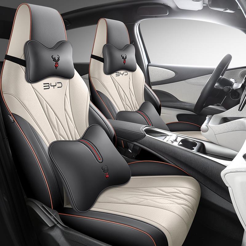 BYD Dolphin All-Season Leather Seat Covers - Full Surround Universal Fit