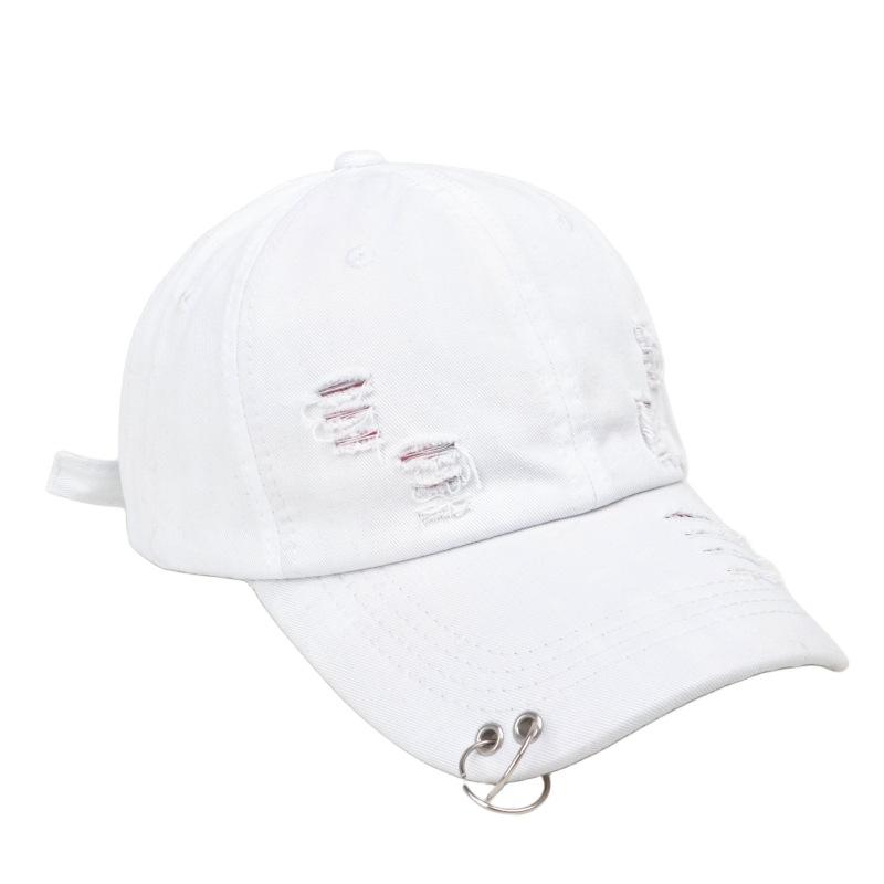 

Бейсболка из дышащего мерсеризованного материала с металлическим кольцом — идеально подходит для отдыха на свежем воздухе весной и летом Adjustable белый