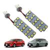 Kennzeichenleuchte, LED-Kennzeichenbeleuchtung, Kompatibel mit Toyota Corolla Touring [Set mit 2]