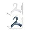 5pcs/set Arch Coat Rack Hook Bag Holder PP Material for Home Closet Storage Hat Scarf Shawl Purse Handbag Organizer Hooks