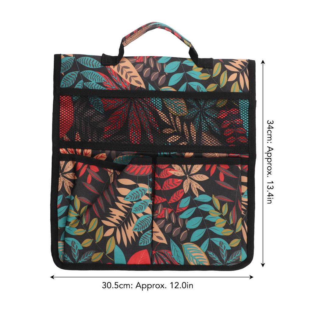 Garden Tool Storage Bag 600D Oxford Cloth Foldable Portable Gardening   with Multiple Pockets for Outdoor Garden