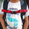 Backpack Chest Strap Adjustable Sternum Strap Heavy Duty Nylon Strap with Quick Release Buckle Reduces Shoulder Strain for Backpacks Schoolbags