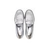 Zara Pu Slip-On Loafers Women Shoes Silver 12514310808