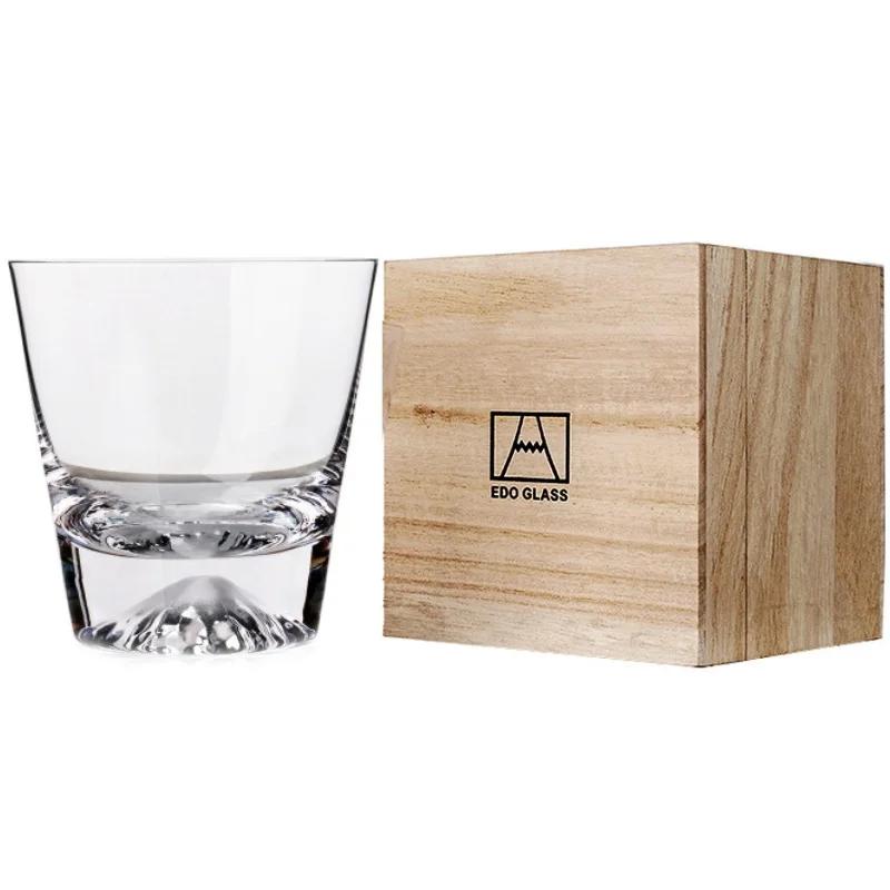 Haushalt im japanischen Stil handgefertigt Berg Guochaofeng Guanshan Tasse Haushalt Whiskey Spirituosen Tasse handgeschnitzt